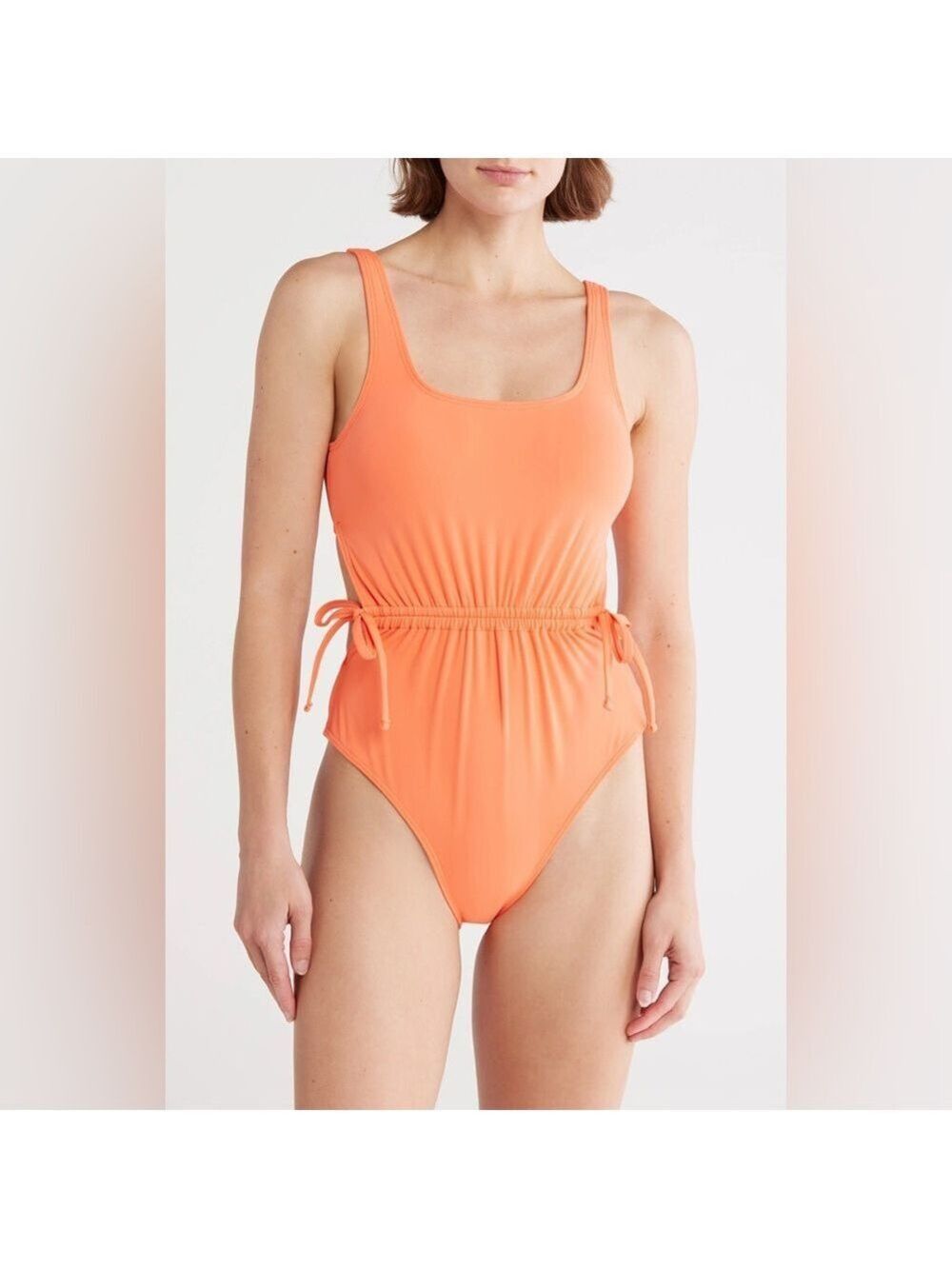 Hutch Mendes One-Piece Swimsuit Orange Size XS NWT